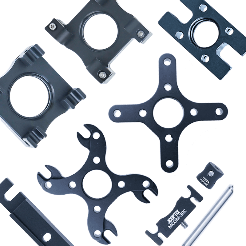 同轴系统安装组件